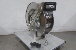 Reelcraft D83000 OLS 3/4 In ID 75 Ft Max Hose L Spring Return Hose Reel (C)