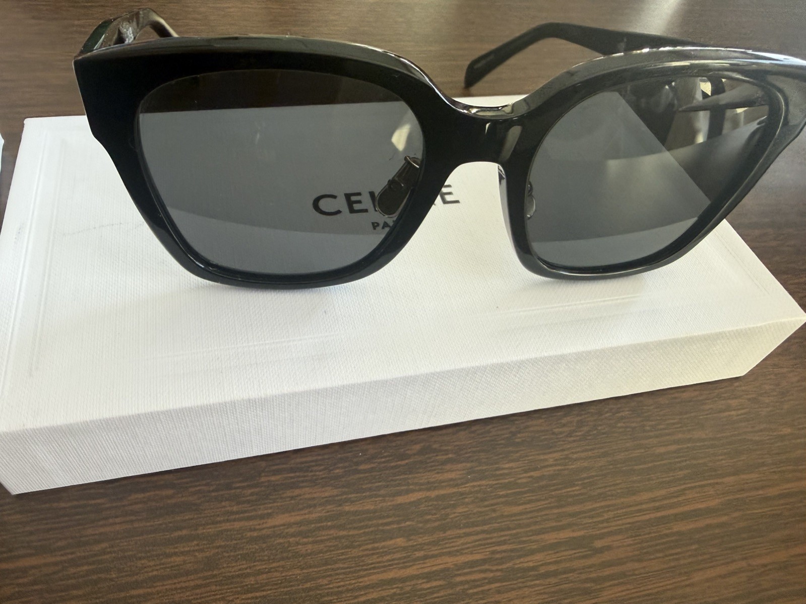 Authentic CELINE Triomphe Geometric Sunglasses, 5… - image 2