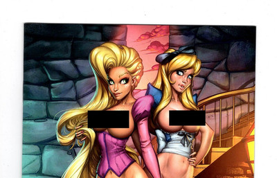 Skyline #4 Narcelio Sousa Alice Rapunzel Cosplay Full Naughty Virgin Variant NM