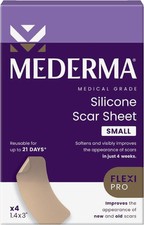 Mederma Medical Grade Silicone Scar Sheets; Improves The Appearance of Small
