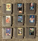 Vintage Nintendo NES Bundle (9) Games and more