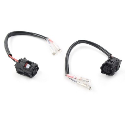 Type 2-Wire Turn Signal Connector Wire Harness For Yamaha MT10 Pair