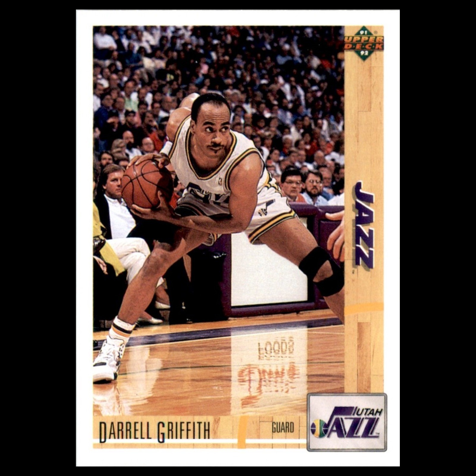 Darrell Griffith #131 1991-92 Upper Deck Utah Jazz Basketball Card NBA