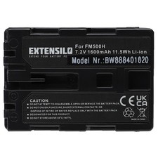 Batteria per Sony Alpha SLT-A57M SLT-A57Y SLT-A58M SLT-A58 SLT-A58K 1600mAh 7,2V