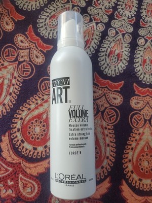 Loreal TECNI ART FULL VOLUME EXTRA FORCE 5 EXTRA STRONG  MOUSSE  8.4 oz  (120)