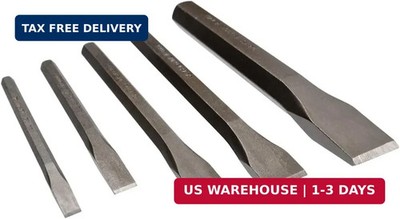 Tools 90002 Cold Chisel Set, 5-Piece, Shot Blast Finish