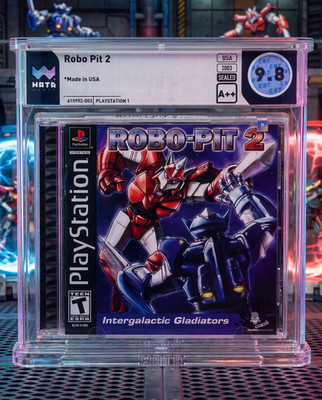 Robo Pit 2   WATA 9.8 A++   PlayStation 1   Not VGA/CGC