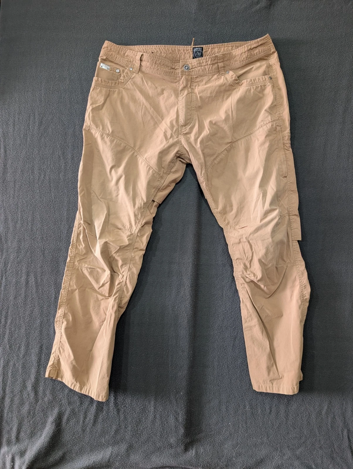 Kuhl Free Radikl Hiking Pants Brown Men's - Men's Size 40x32