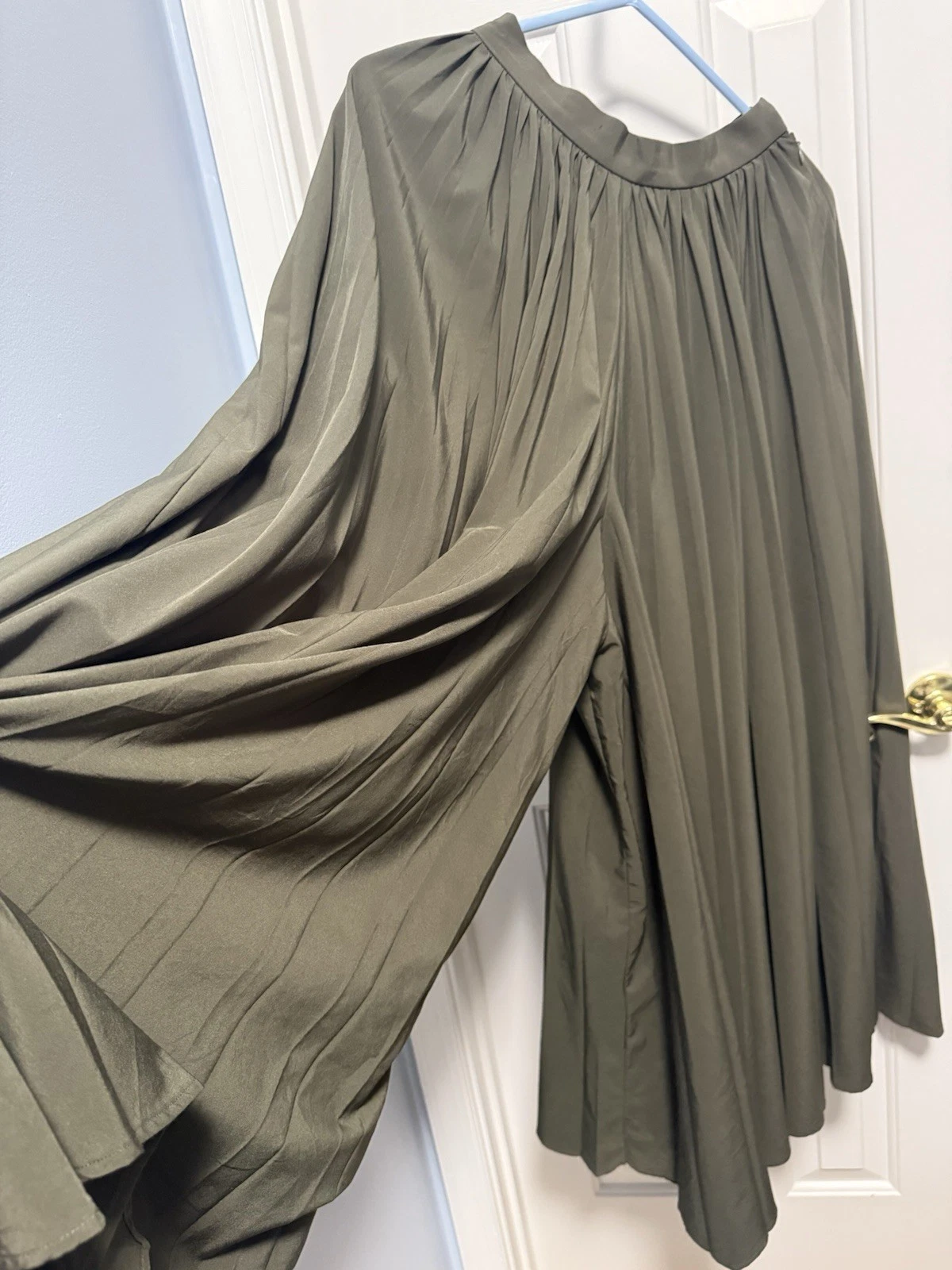 Vintage DRWCYS Women's Long Skirt, Arrogantly Style, Medium Celadon Green, Sz S