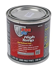 New POR-15 44216 High Temperature heat Resistant Paint Manifold Gray 8oz