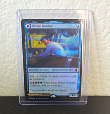 Magic: The Gathering Marvel Bruce Banner   The Incredible Hulk M 0049 x2