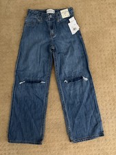 Abercrombie Kids High Rise Ultra Wide Leg Jean Size 9/10 Regular