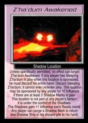 Z'ha'dum Awakened - The Shadows - Babylon 5