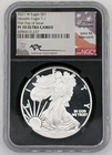 2021-W $1 American Silver Eagle T-1 NGC PF70 Ultra Cameo FDOI Mercanti Signed