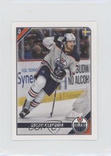 2019-20 Topps NHL Stickers Oscar Klefbom #196 13h3
