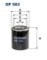 Filtron ÖLfilter Op 583 Anschraubfilter 3/4-16 Unf
