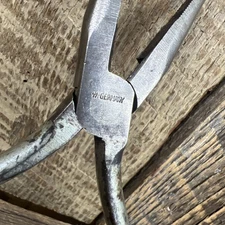 Vintage West Germany Drop Forged Needle Nose Pliers Wire Cutter