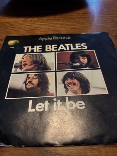 The Beatles Let it Be & You Know My Name Look Up My Number 45RPM 7" Vinyl Record - Picture 1 of 3