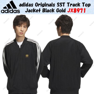 adidas Originals jacket 黒　スタジャン adidas originals track zip jacket chile black silver size S