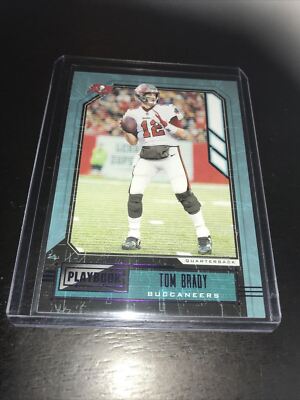 Panini Playbook Tom Brady Purple Base Tampa Bay First Year 2020