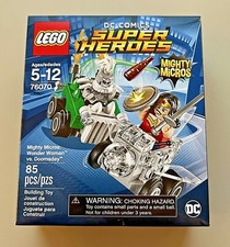 Lego Super Heroes Mighty Micros Wonder Woman Vs Doomsday 85 Pieces 76070 Sealed