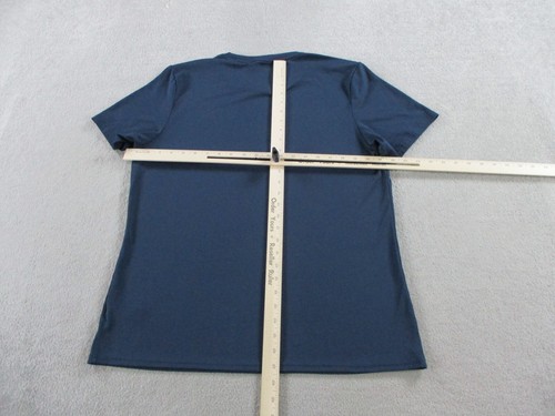 Gymshark Shirt Herren Extra Large blau Ankunft Rundhalsausschnitt Logo Spruch Training Gym - Bild 7 von 10