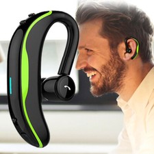 Wireless Earphone Headset Bluetooth Call Earpiece with Mic for Cell Phone Laptop