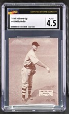 1934-36 Batter-Up (R318) #48 Willis Hudlin Cleveland Indians - CSG 4.5 VG/Ex+
