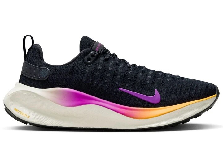 Nike React Infinity Run 4 Women's Running Shoes Size 7.5 Black White DR2670-011