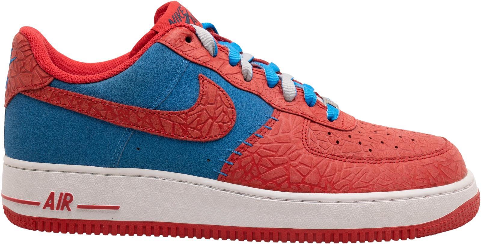 Nike Air Force 1 Low, Photo Blue Hyper Red, Sz‎ 8 Spiderman, 488298-412 Nike Air Force 1 Low, Photo Blue Hyper Red, US 11 Spiderman main image 2