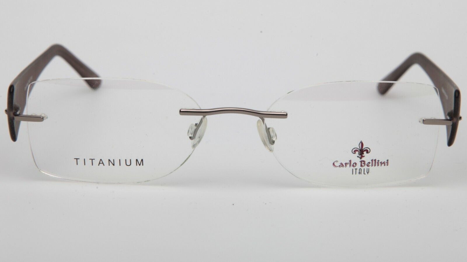 NEW Carlo Bellini CB 7312 C92 GUNMETAL EYEGLASSES TITANIUM 53-19-140mm Italy Niska cena