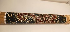 16" x 2.25" Balinese Rain Stick Musical Instrument - Hand Crafted