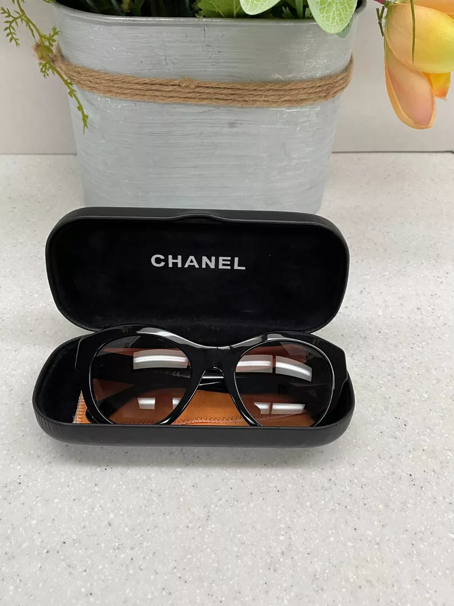 Chanel Butterfly Sunglasses - Acetate, Black - Polarized - UV Protected - Women's Sunglasses - 5498B C622/S6