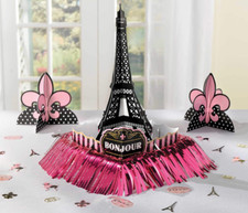 Paris Eiffel Tower Party 23Pcs Centerpieces Table Decoration Kit