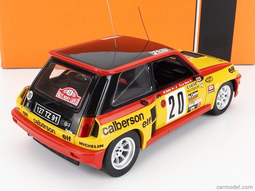 Renault 5 Turbo #598 Rallye Italie - Andrieu / Calberson - Universal Hobbies 1/18 - Réf 4552
