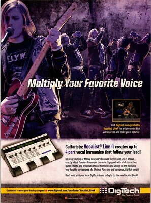 その他 DigiTech Vocalist Live 4 DigiTech Vocalist Live 4 Vocal Harmonizer VOCALIST LIVE 4 B&H