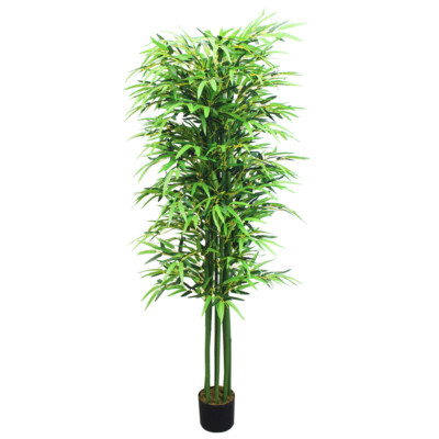 Bambus Kunstpflanze Knstliche Pflanze 180cm Decovego | eBay.de