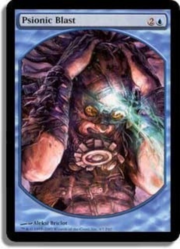 Psionic Blast - Ricompense per giocatori senza testo quasi nuove, promo MTG Magic inglese - Foto 1 di 1