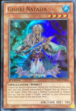 Gishki Natalia - Super Rare HA07-EN040 1st Edition YuGiOh TCG Card