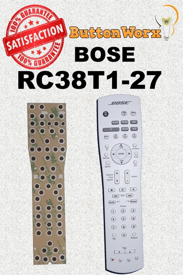 Bose RC18T1-27 RC38T1-27 **BUTTON REPAIR KIT** For LifeStyle REMOTE ...