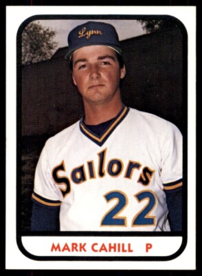 1981 TCMA Minor League Mark Cahill Lynn Sailors #3