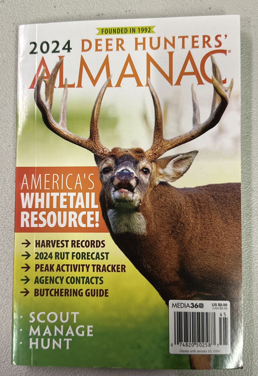 2024 Deer Hunters' Almanac America’s Whitetail Source eBay