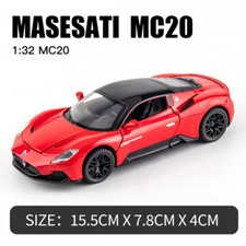 Maserati MC20 Diecast Modellauto Maßstab 1:32 Alu Metall Sport Replika Miniatur