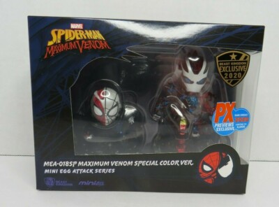MEA-08SP Spider-Man Maximum Venom SDCC 2 Pack Mini Egg Attack Figure Beast