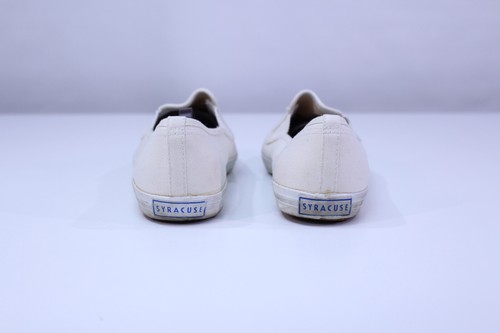 VTG Woman Cheerleader Shoes Syracuse University SU Eastport Starter 10 Orange NY - Picture 16 of 23