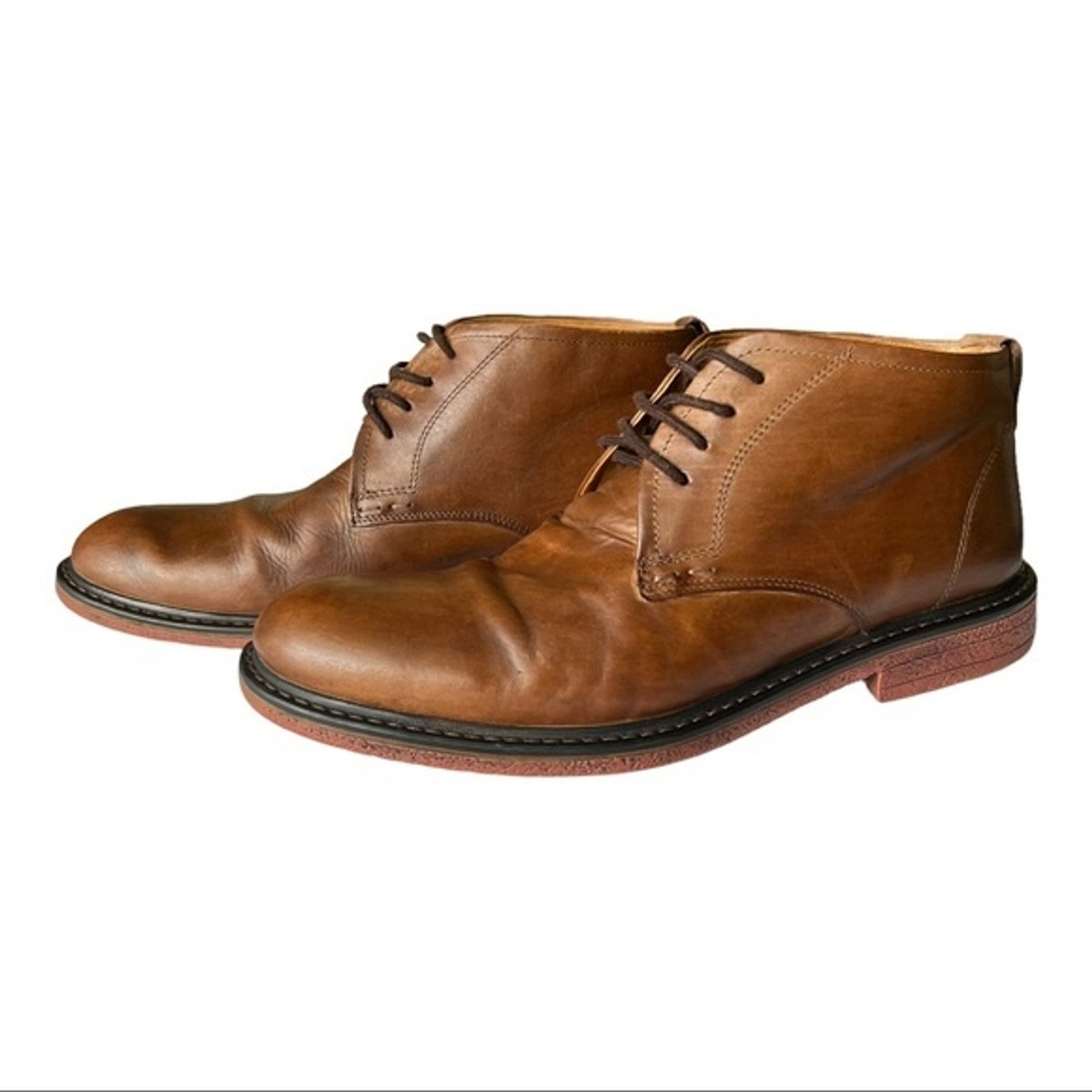 GBX Men Brown Lace Chukka Boots Size 9.5D | eBay display picture 3