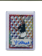 2022 Leaf Perfect Game Showcase Autographs Burst Proof Trent Caraway Auto 1/1