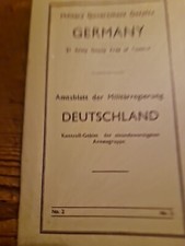 2. Amtsblatt der Milit&auml;rregierung Deutschland Kontrollgebiet 21 Armeegruppe