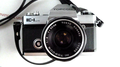 フィルムカメラ TOPCON IC-1 Vintage TOPCON HI TOPCOR IC-1 Auto 35mm Film Camera with Case Made