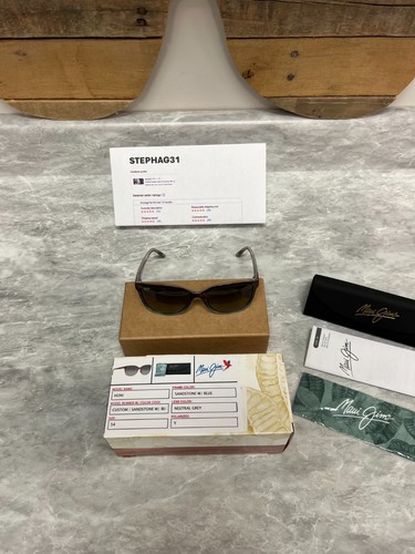 MAUI JIM | NEU | HONI | CUSTOM | SANDSTEIN | BLAU | NEUTRALGRAU